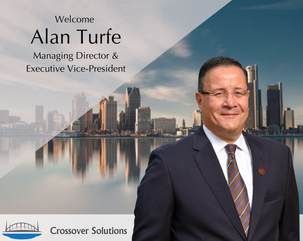 Alan Turfe Joins Crossover Solutions - Crossover Solutions